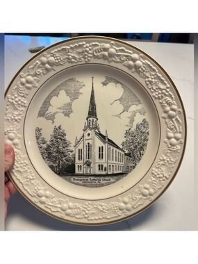 Evangelical Lutheran Church Greencastle Pa  Commemorative Plate
